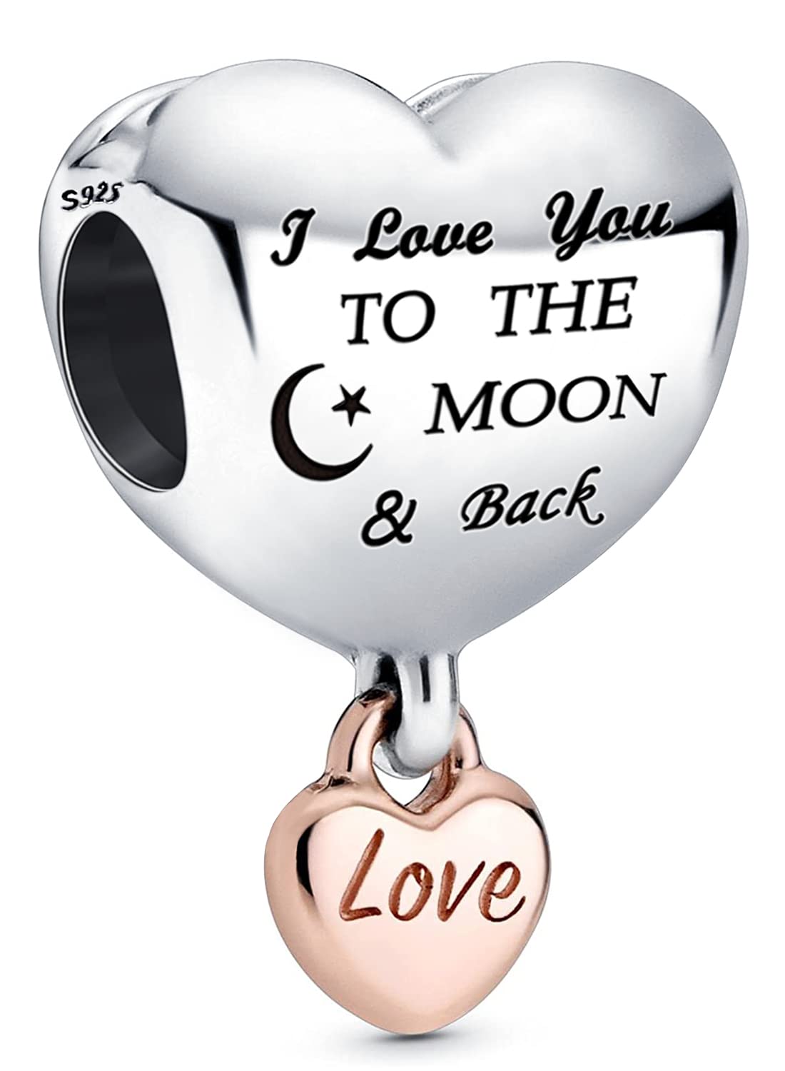 Love Heart Cross Charm | Fits Pandora Bracelets