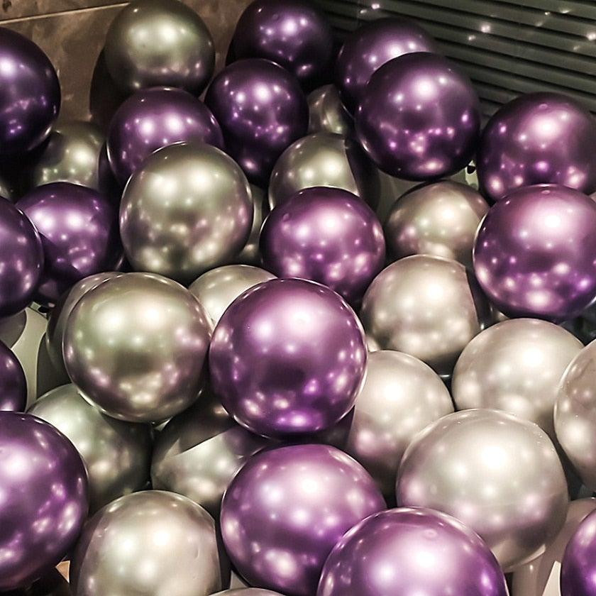 50/15pcs 10inch Latex Confetti Balloons *Multiple Options*