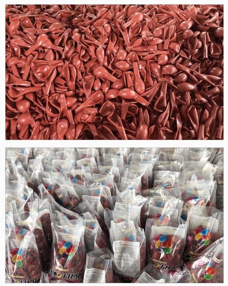 50/15pcs 10inch Latex Confetti Balloons *Multiple Options*
