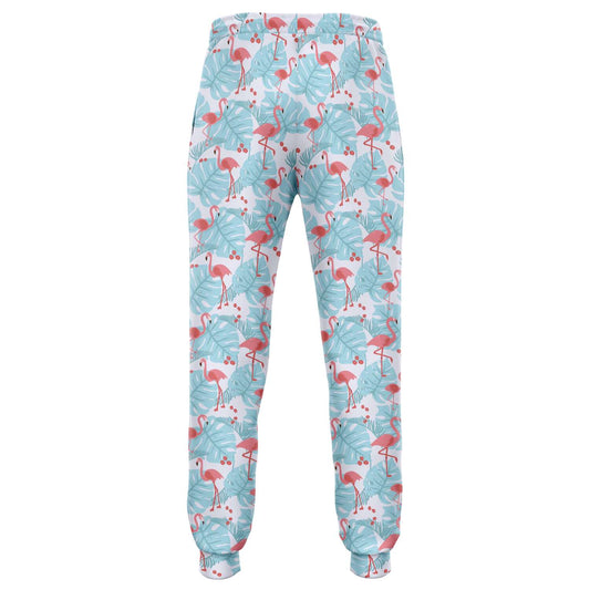 Flamingo Blue Floral Joggers