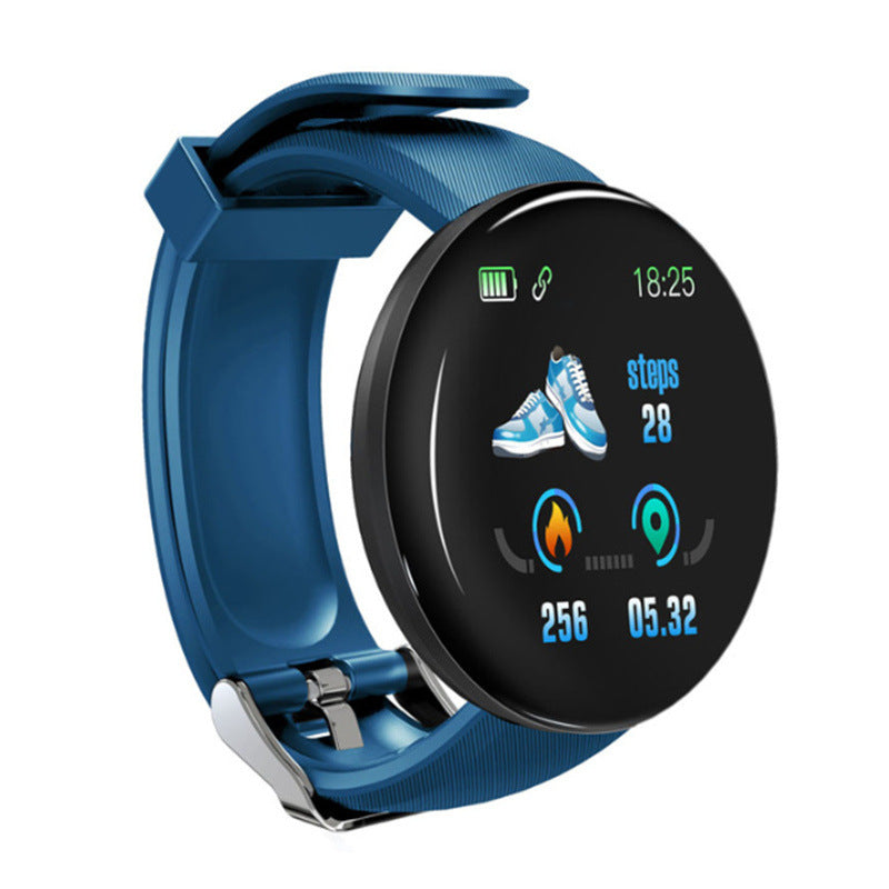 Round Fitness Tracker Smart Bracelet