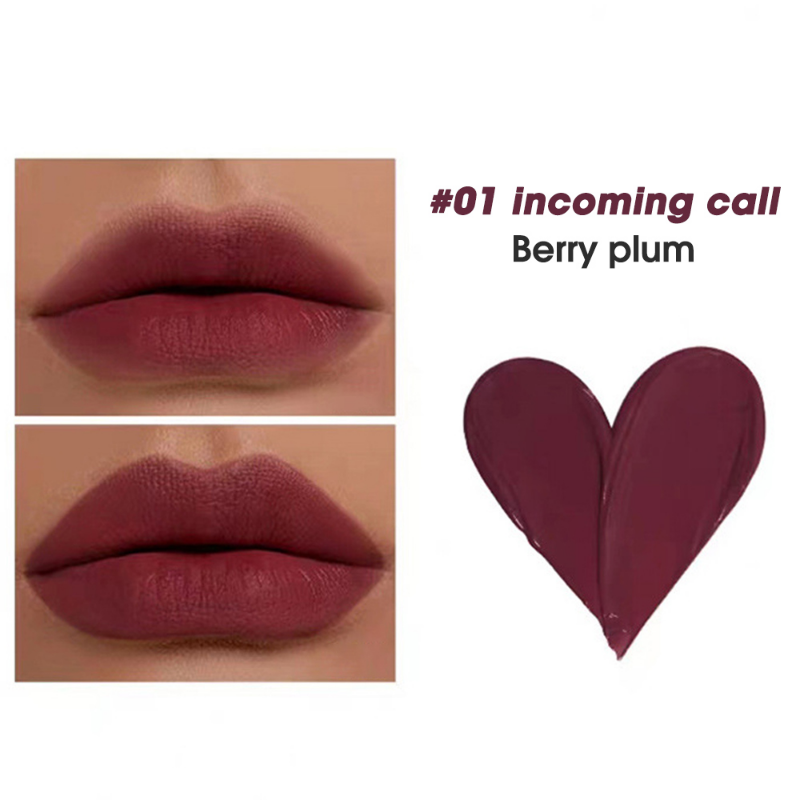 Velvet Matte Waterproof Heart Shape Lip Gloss