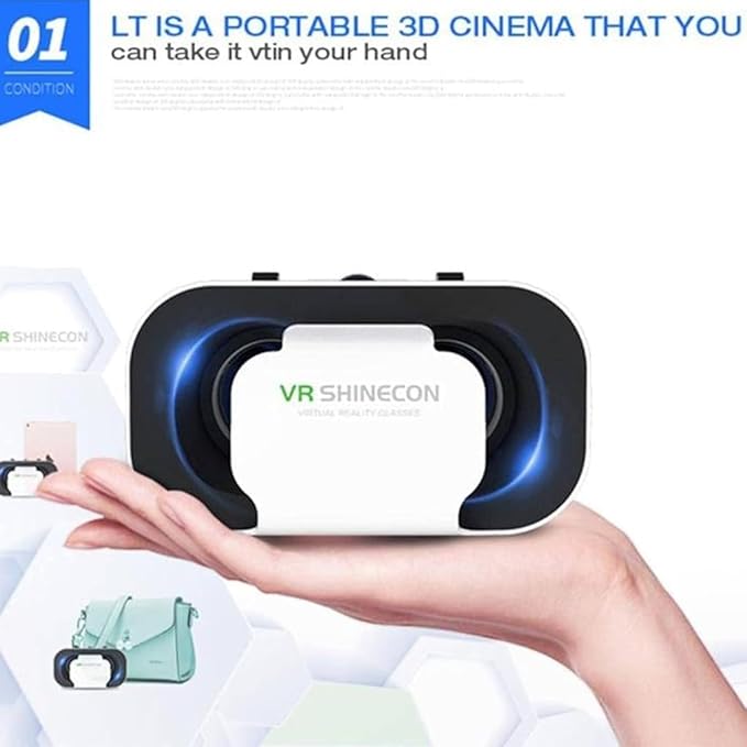 Shinecon 3D Virtual Reality Headset with Remote