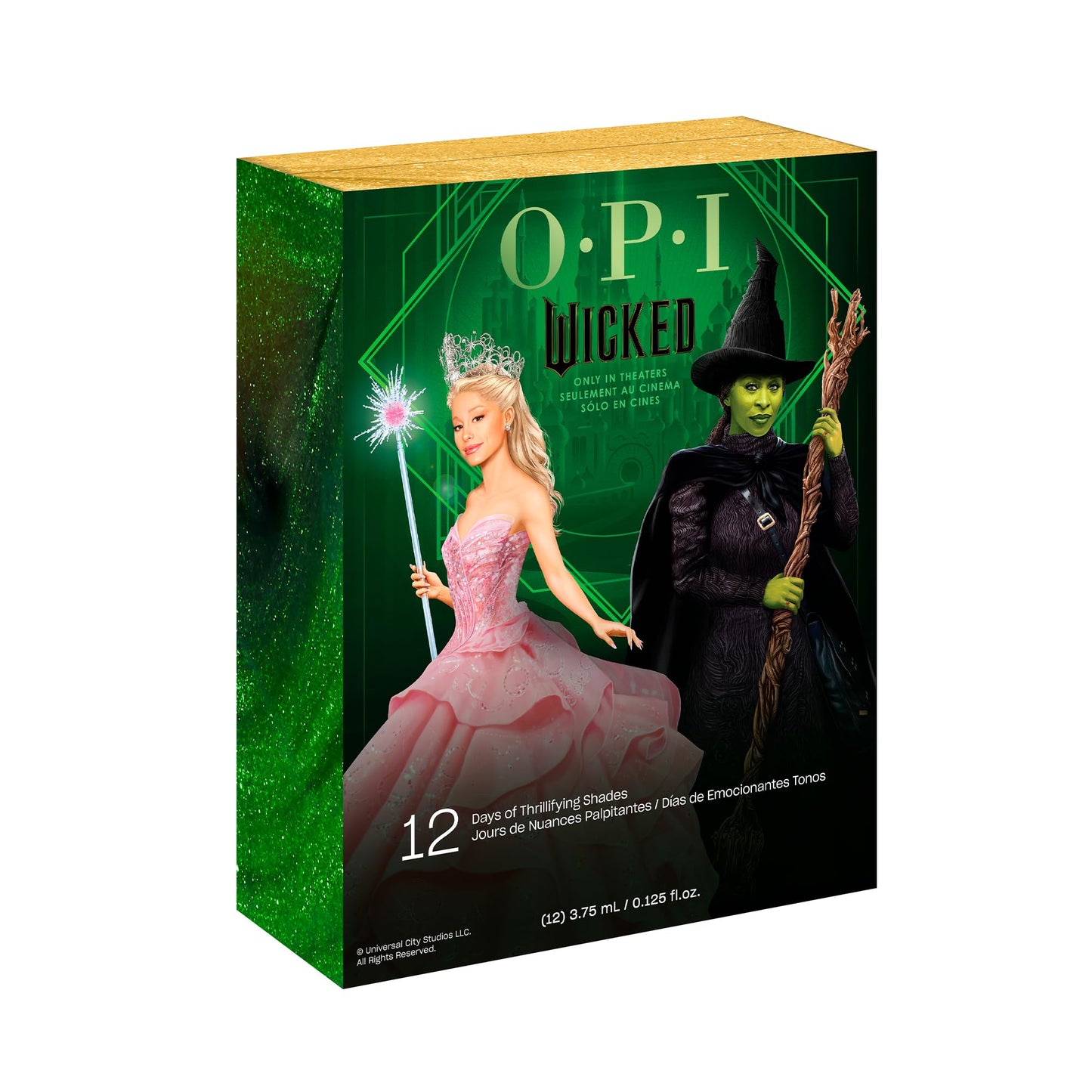 Wicked Limited-Edition Mini 12PC OPI Nail Polish Advent Calendar