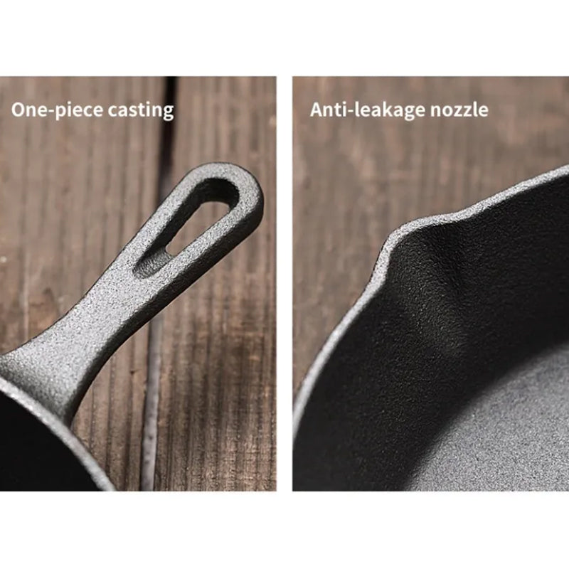 4-Pack Cast Iron Skillet Set