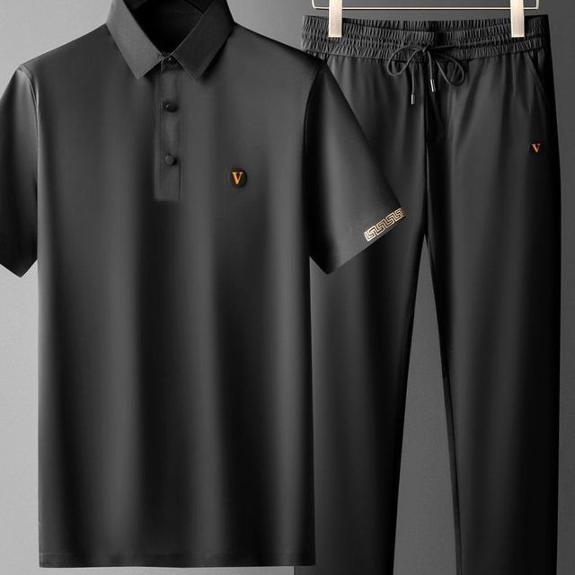 Quick-Drying Polo and Trousers Set
