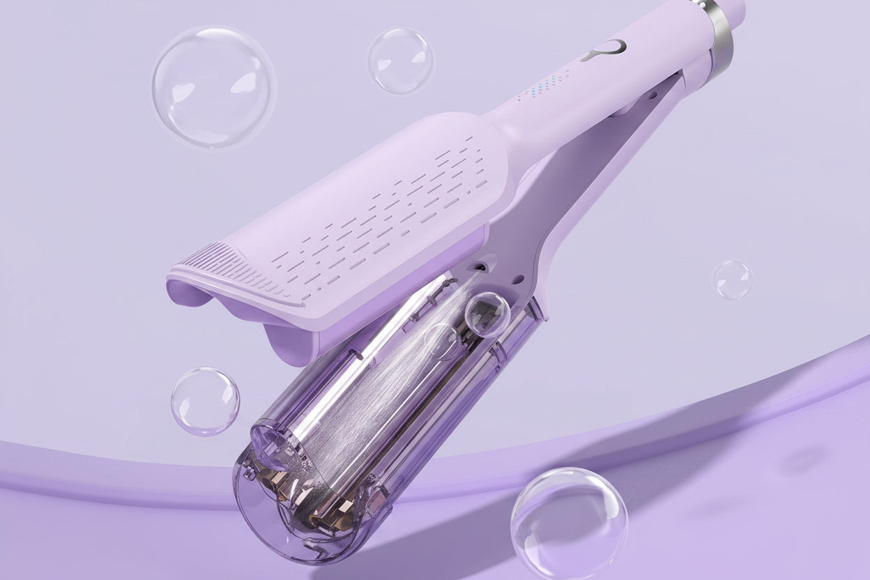 32mm Wave Curling Iron, Deep Waves, Long-Lasting Curls