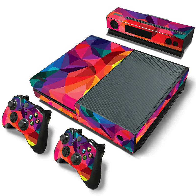Xbox One Console Skin and Stickers Set