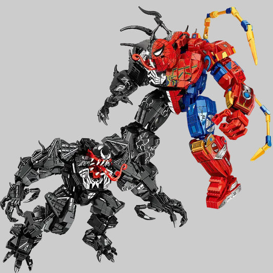 Venom or Venom Spider Symbiosis Building Blocks- Compatible with LEGO