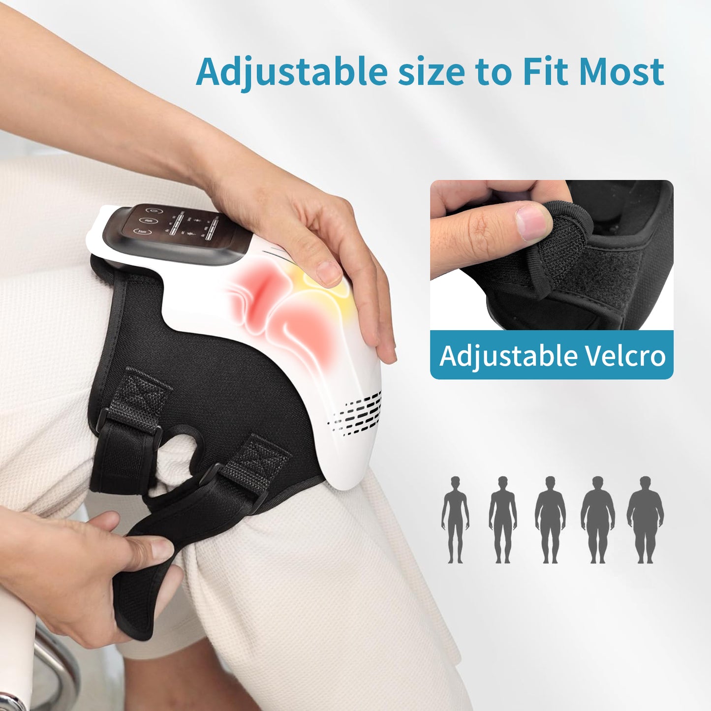 Electric Knee Massager – Infrared Heat, Vibration & Kneading Pain Relief