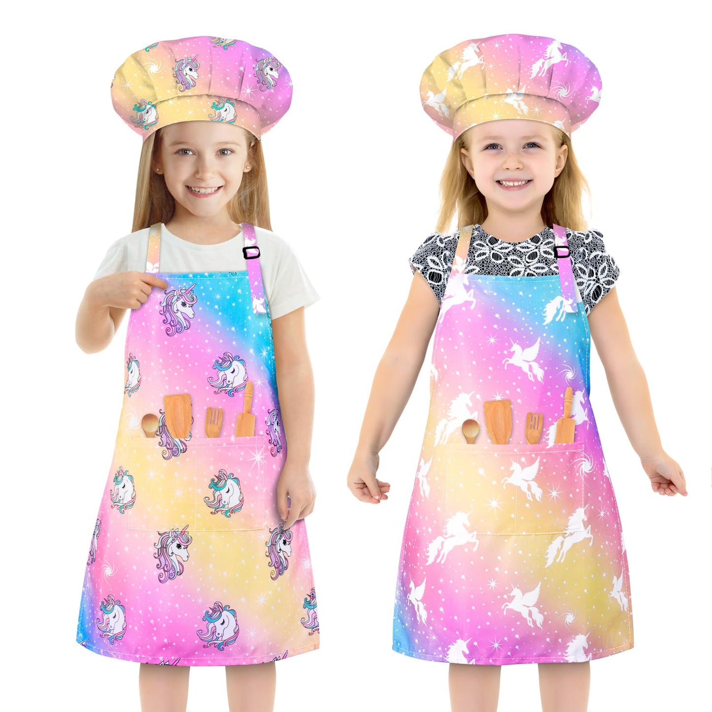Kid's Chef Apron with Pockets