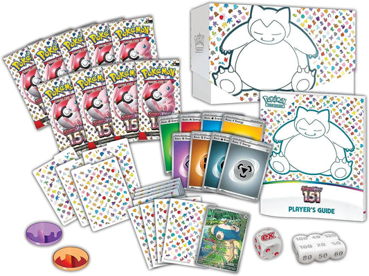 Collectible  Trading Card Games Scarlet & Violet 3.5 151 Elite Trainer Box