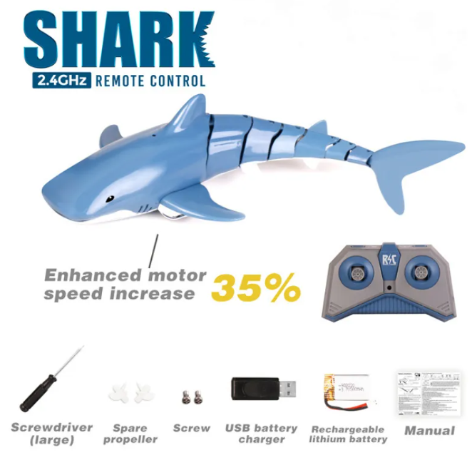 2.4G Remote Control Water Jet Shark and Whale