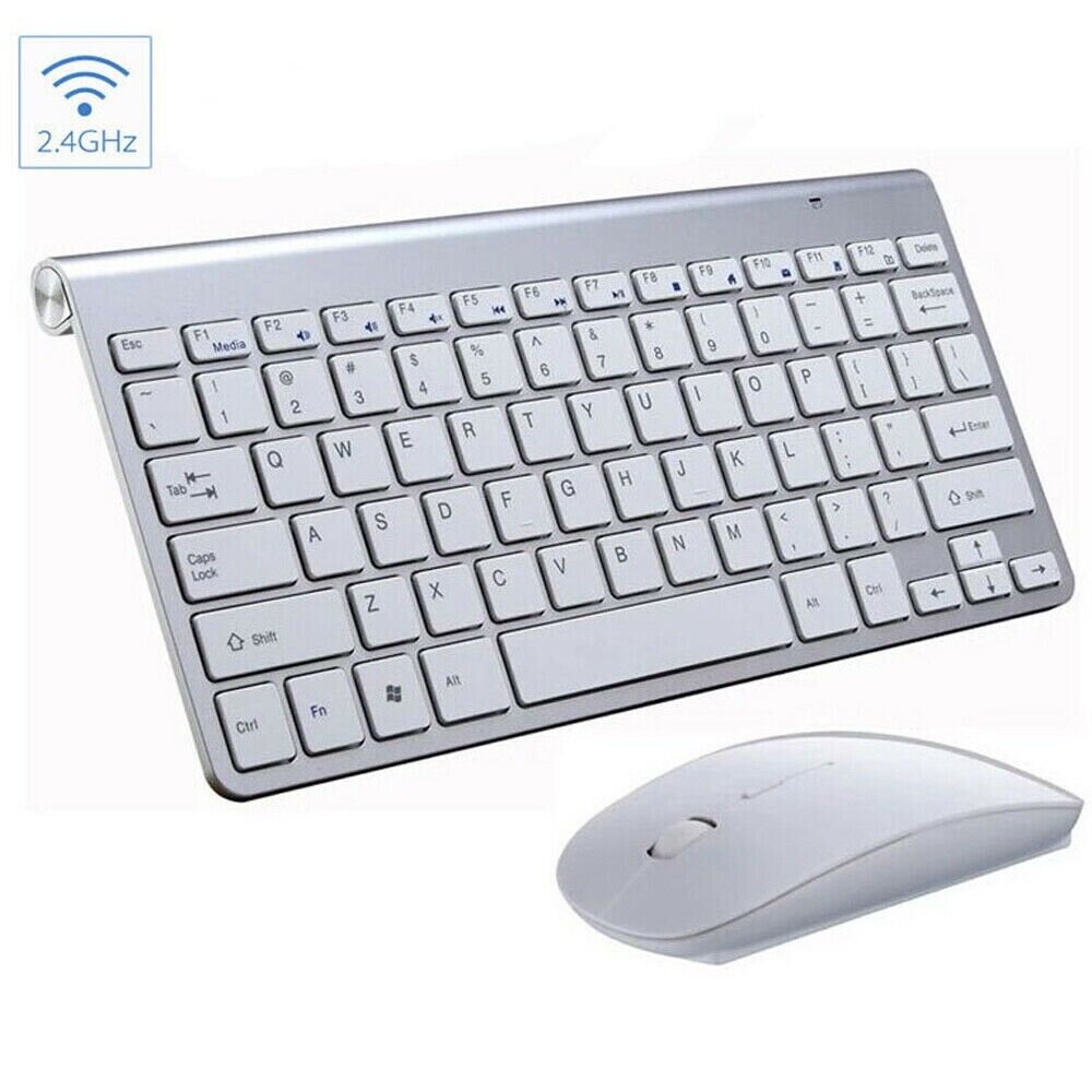 Mini Wireless Keyboard and Mouse Set