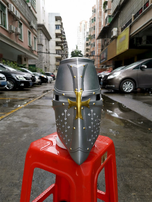 Crusader Roman Knight Armor Helmet Decorative Piece
