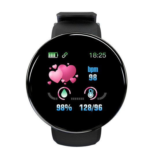Round Fitness Tracker Smart Bracelet