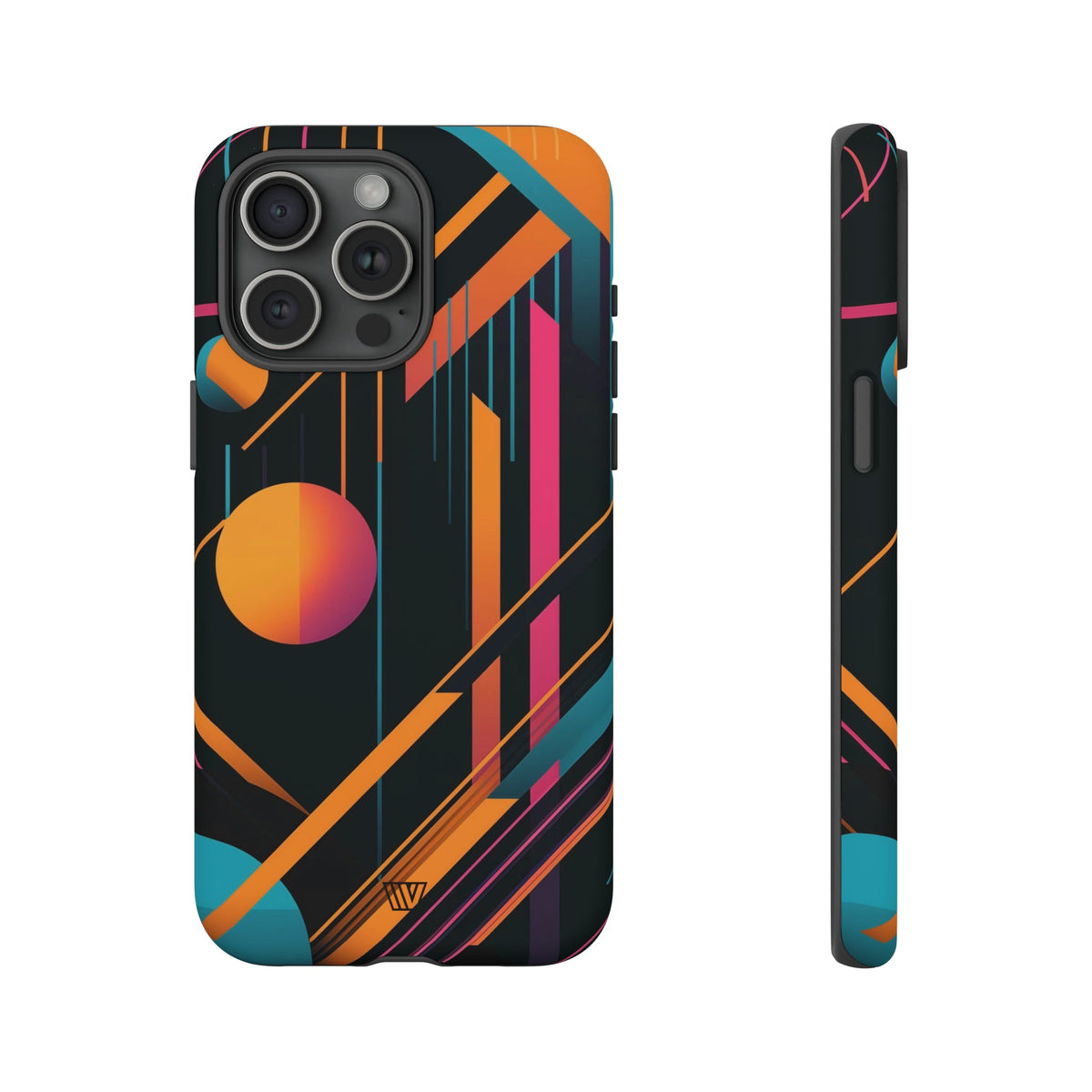 BOLD RETRO LINES | Tough Phone Case