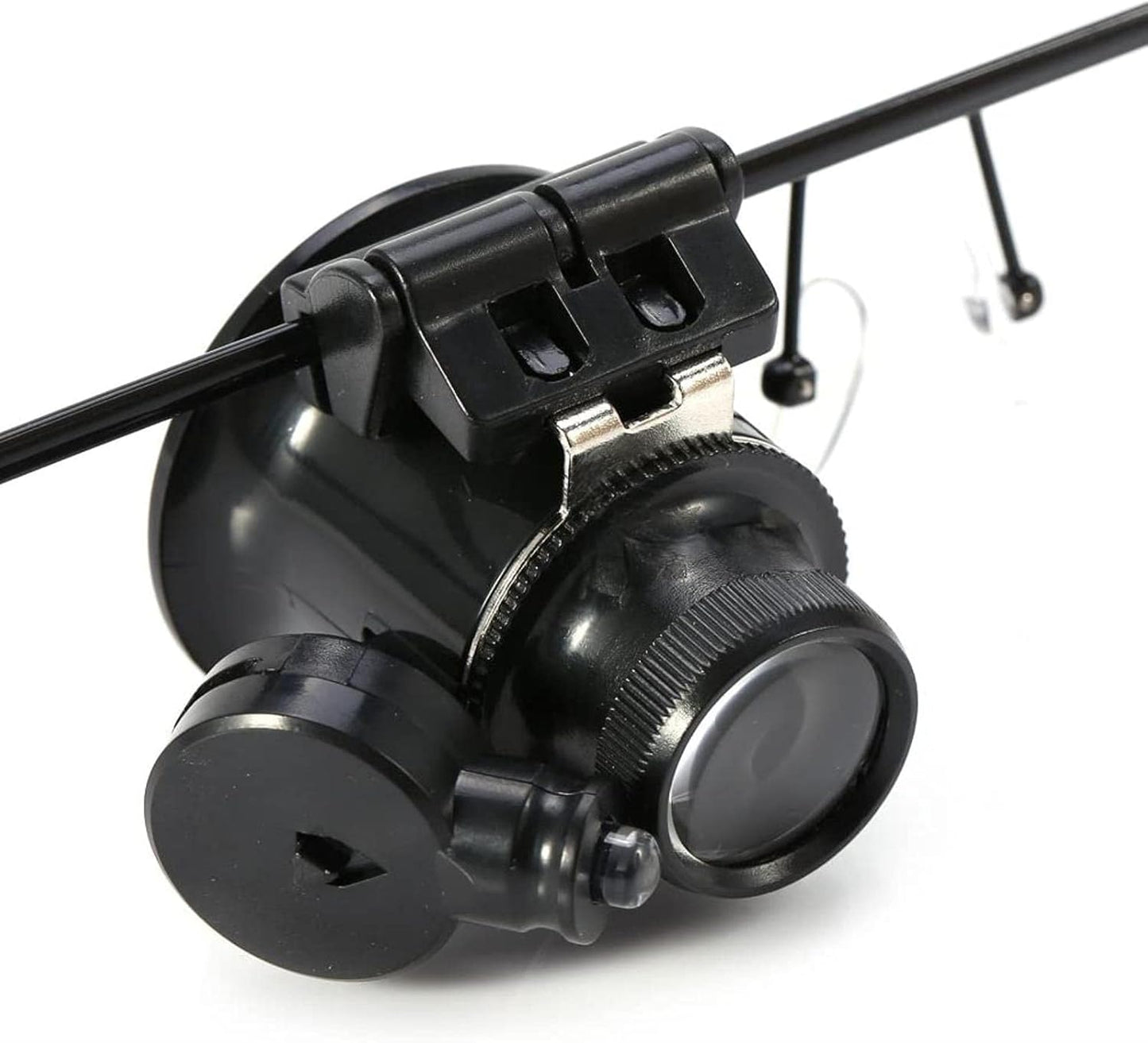 20X LED Lighted Eyeglass Loupe – Dual Magnifying Glasses