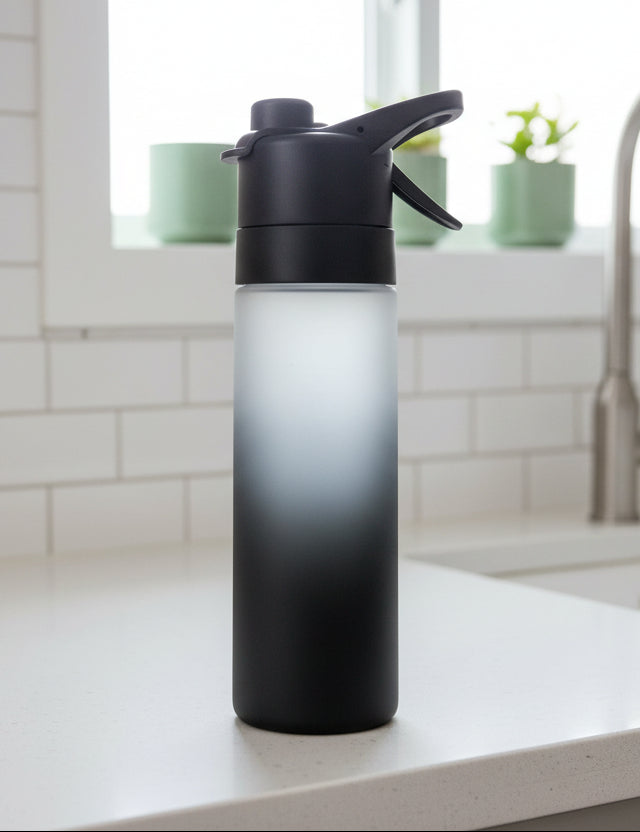 Spray Water Bottle for Outdoor Fitness