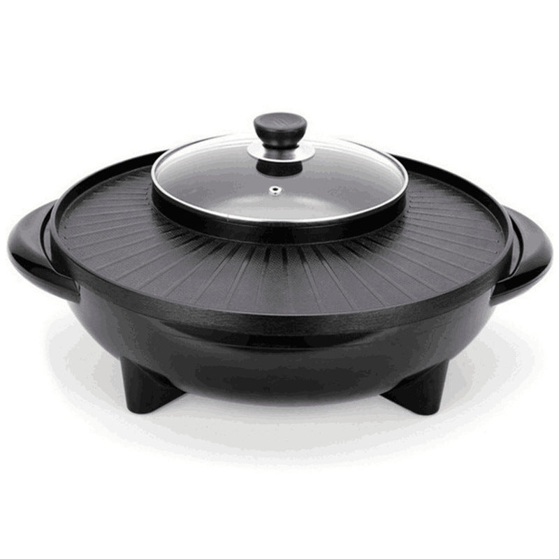 Multifunctional Electric Hot Pot and Grill Pan