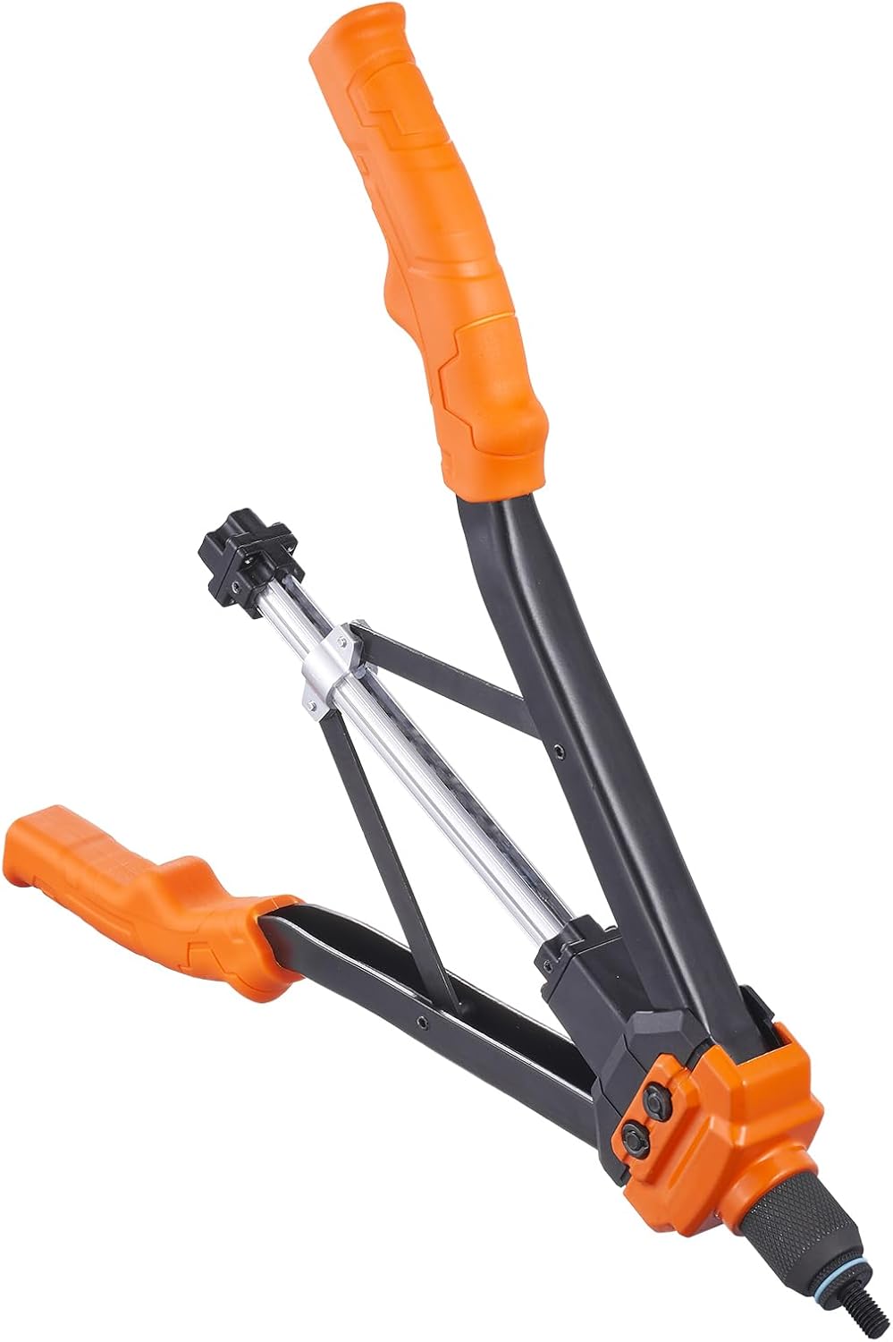 VEVOR Rivet Nut Tool, 16 inch Rivnut Tool Kit with 13PCS Metric and SAE Mandrels, 186PCS Rivet Nuts, Semi-auto Retraction, M3, M4, M5, M6, M8, M10, M12, 1/4-20, 5/16-18, 3/8-16, 1/2-13, 8-32, 10-24