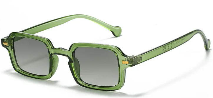 Vintage Square Rivet Glasses