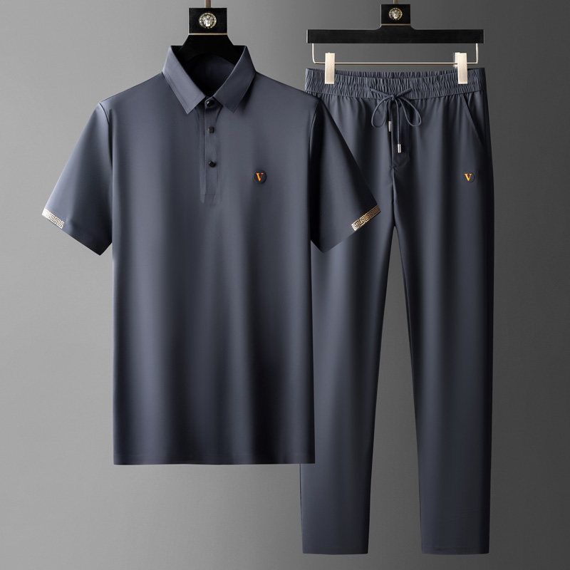 Quick-Drying Polo and Trousers Set