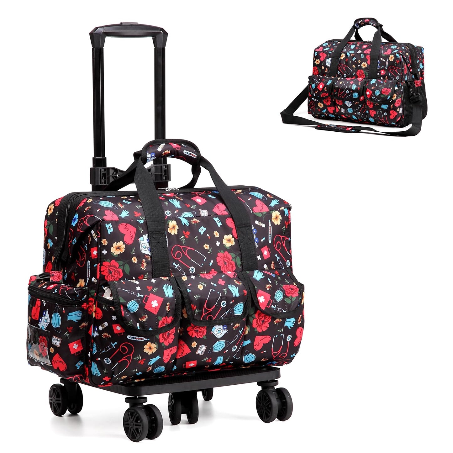 Rolling Medical Duffle Bag