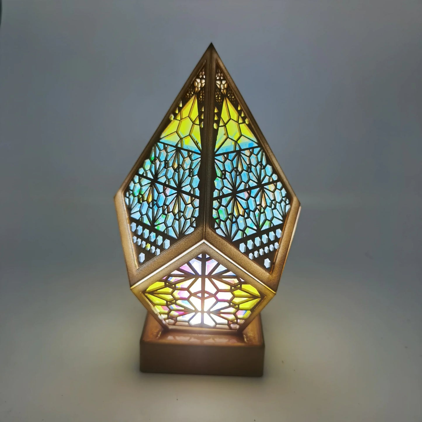 LED Starry Sky Boho Lantern