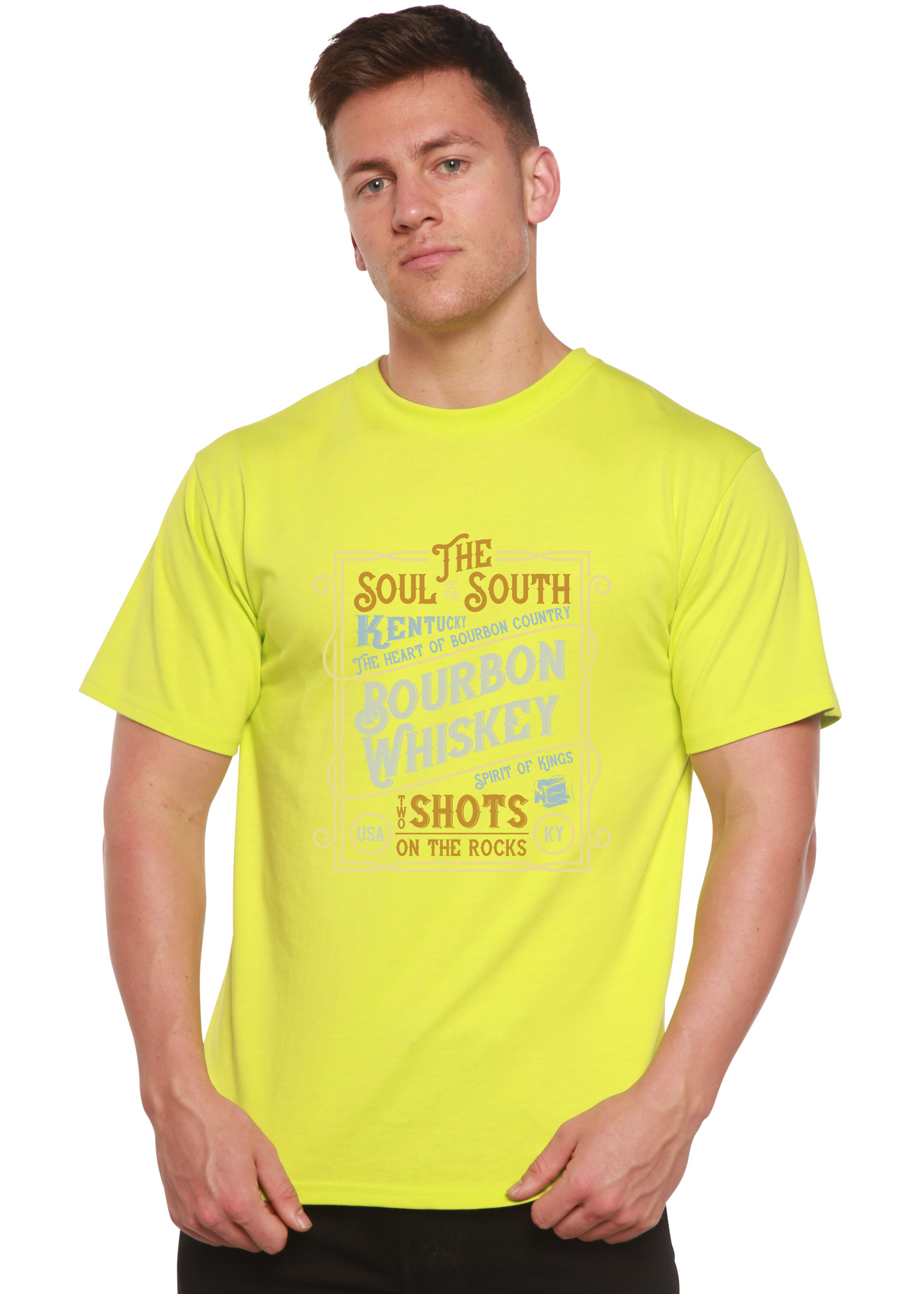 Bourbon Whiskey Bamboo Viscose/Organic Cotton T-Shirt