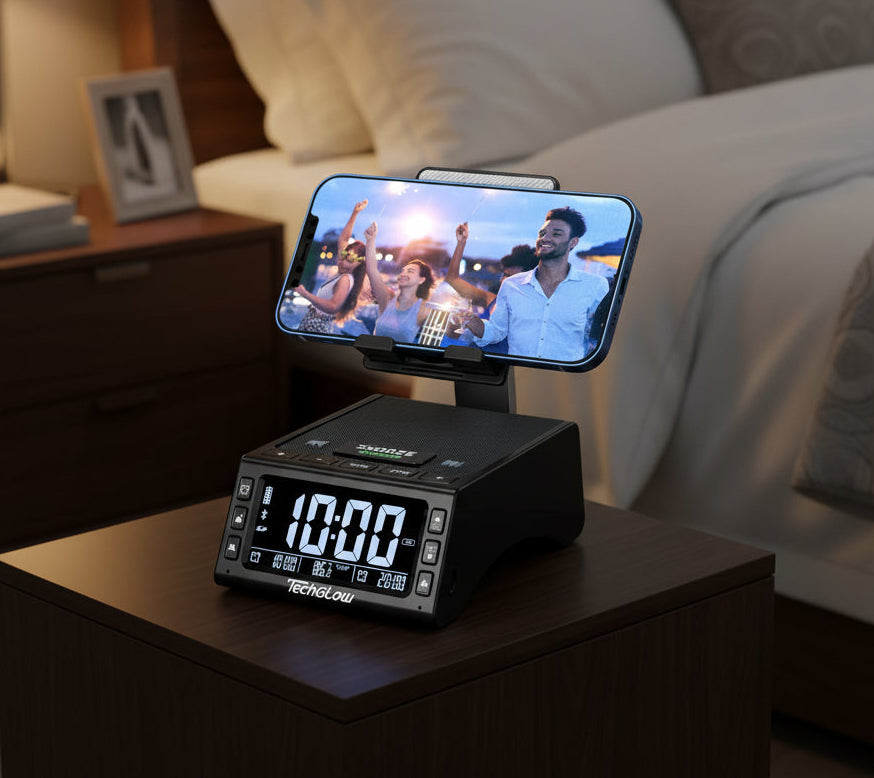 TechGlow 4-in-1 Foldable Cellphone Stand