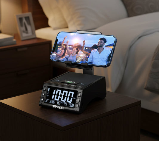 TechGlow 4-in-1 Foldable Cellphone Stand