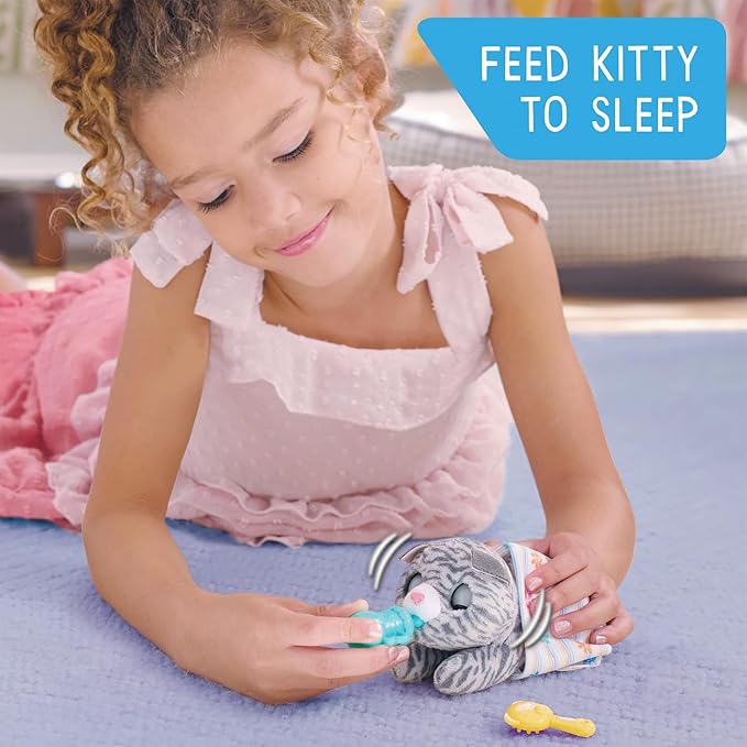 FurReal Newborns Kitty Interactive Pet with Sounds and Movement