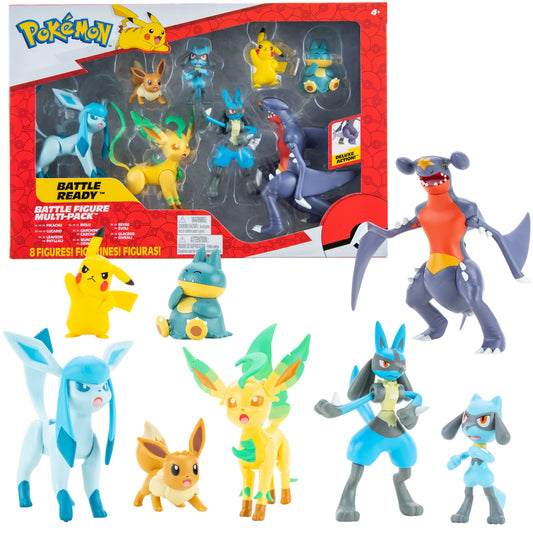 Pokémon Characters Set 8-Pack Action Figures