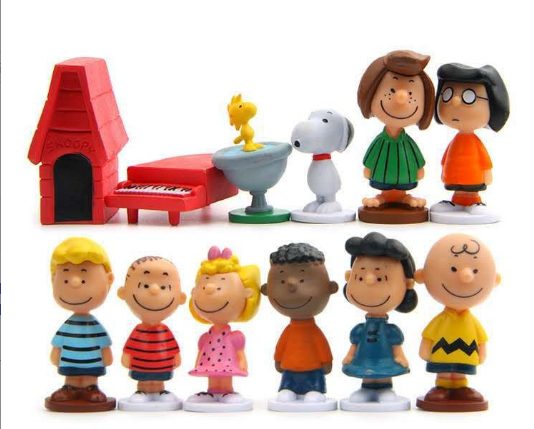Anime Cartoon Q Version Small Dog Figurines (12 Styles)