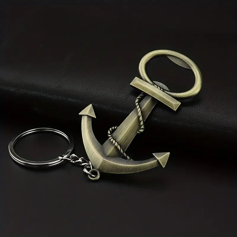 Vintage Ship Anchor Metal Bottle Opener