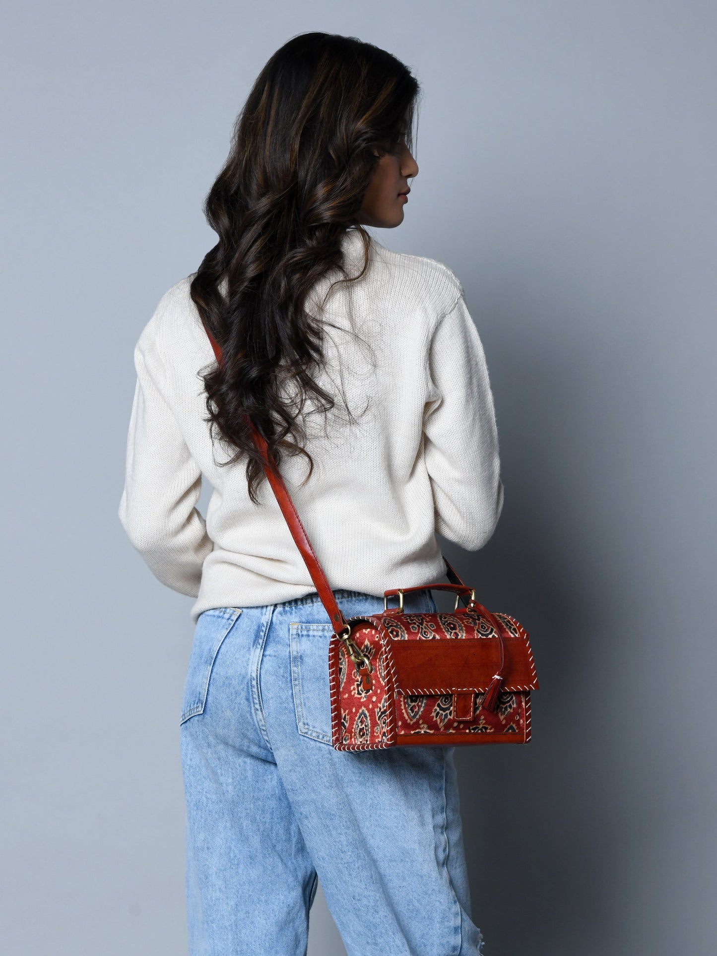 Maroon Mystique Purse