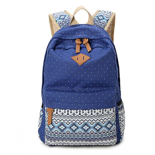 Canvas Print Women's Backpack