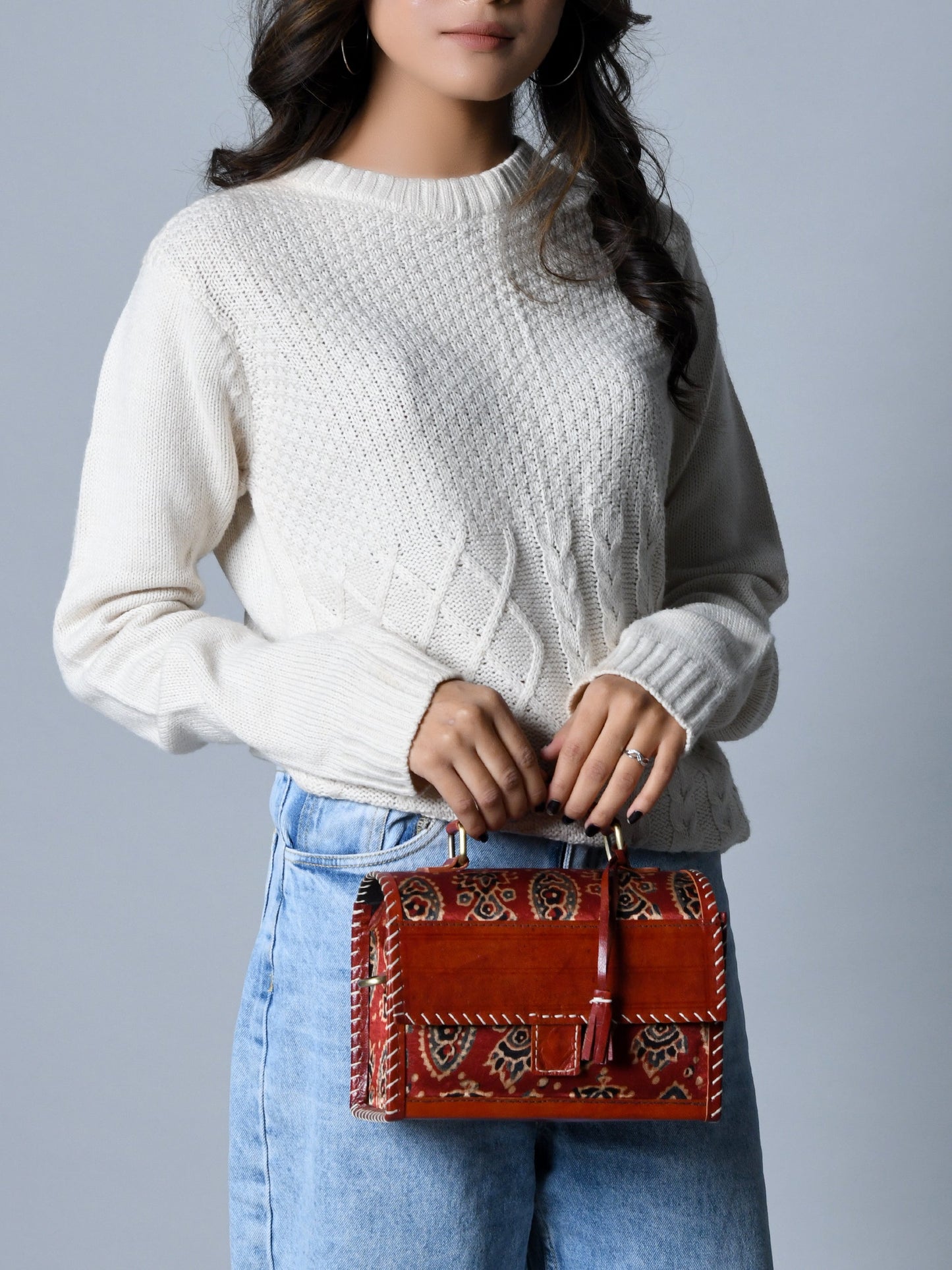 Maroon Mystique Purse