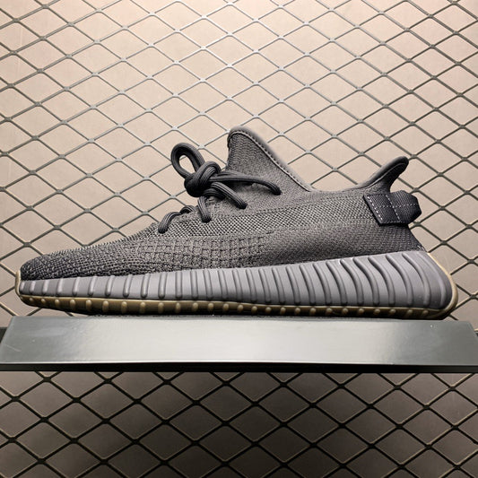 Yeezy 350 V2 Black and White Star Sneakers