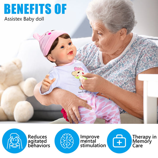 22 inch - Lifelike Reborn Baby Therapy Doll