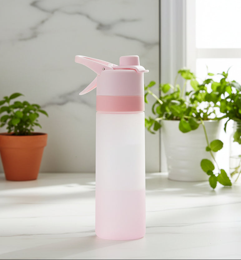 Spray Water Bottle for Outdoor Fitness