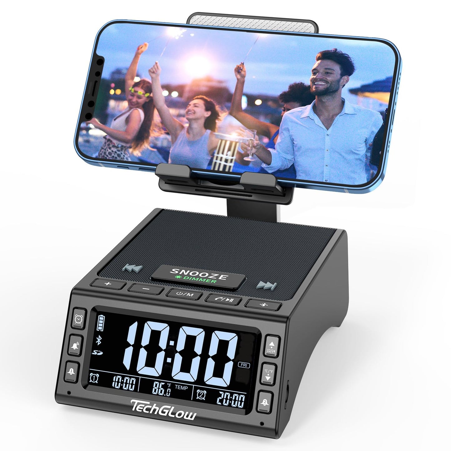 TechGlow 4-in-1 Foldable Cellphone Stand