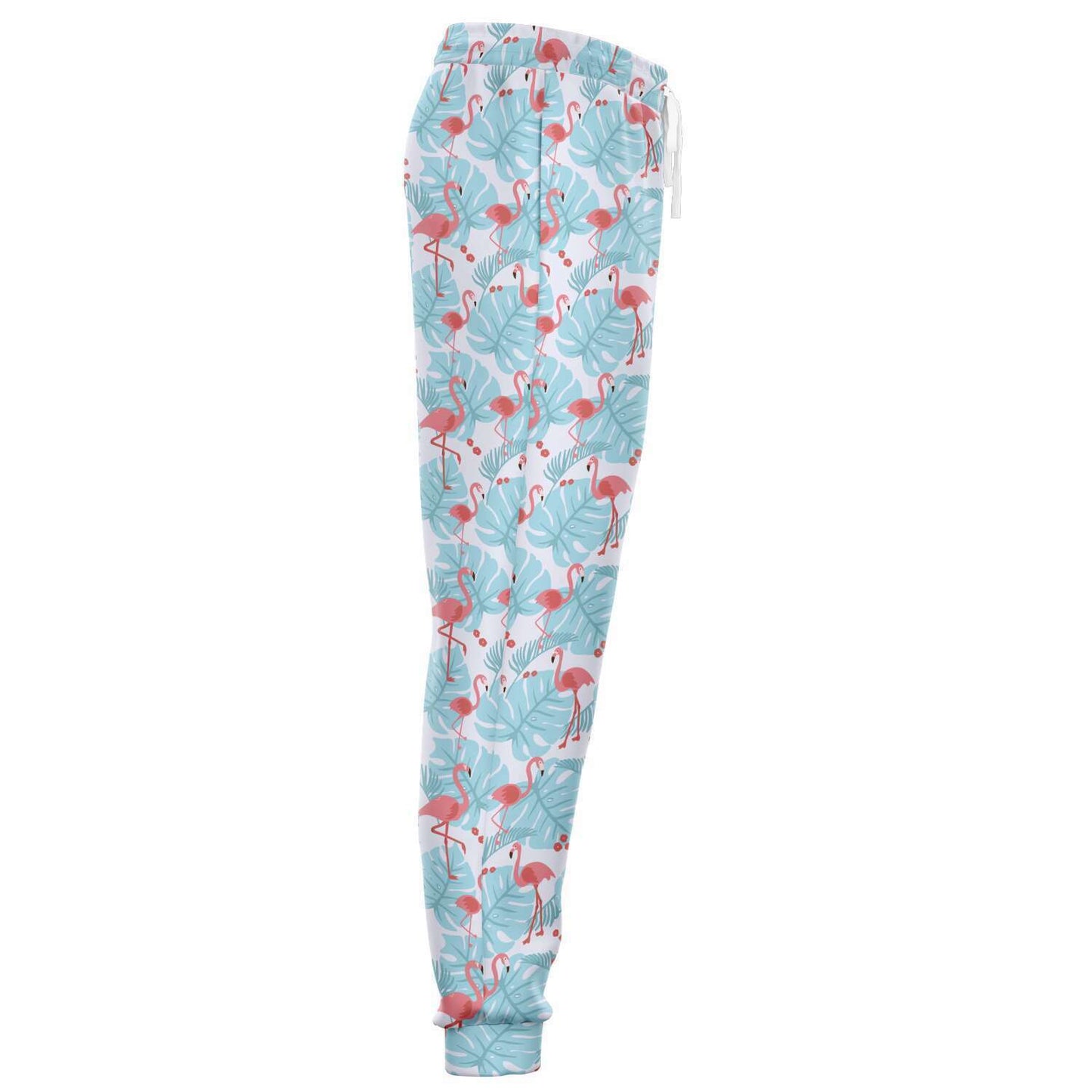 Flamingo Blue Floral Joggers