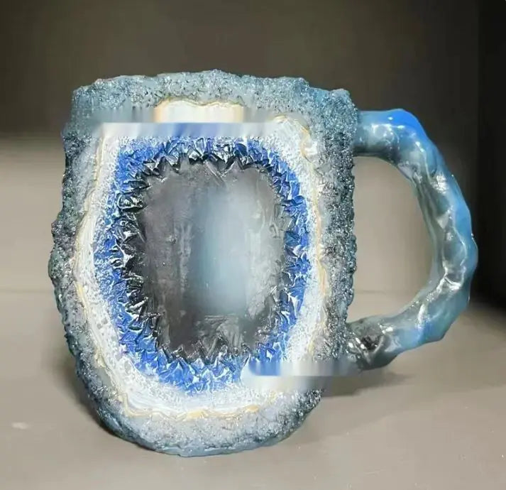 Crystal Coffee Mugs with Handles