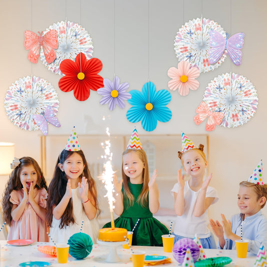 Pastel Paper Butterfly Garland