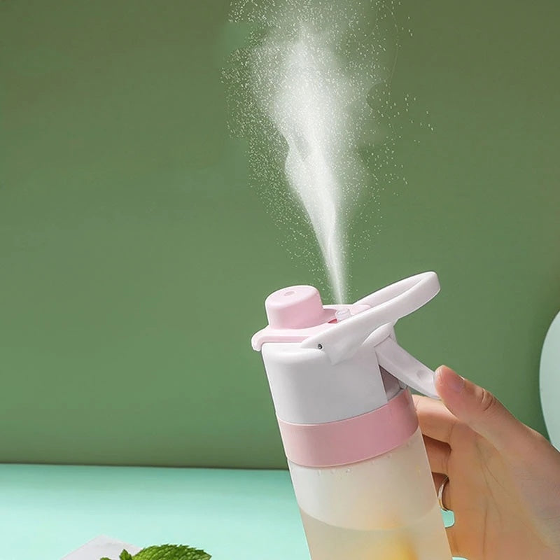 Spray Water Bottle for Outdoor Fitness