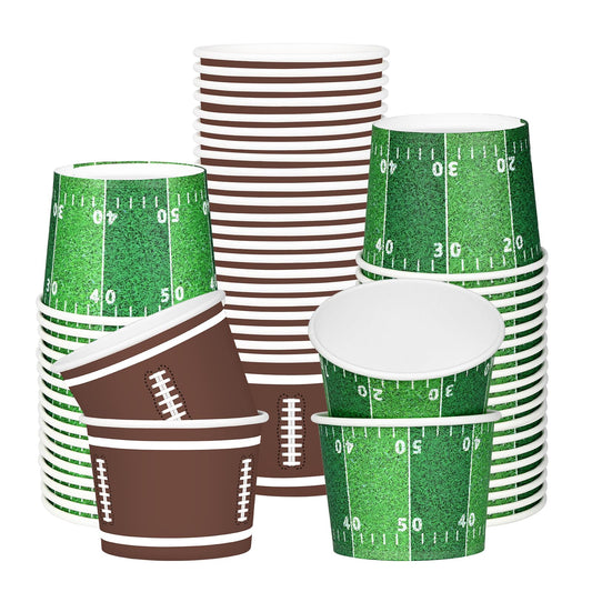 Football Snack Cups for 50 Guests