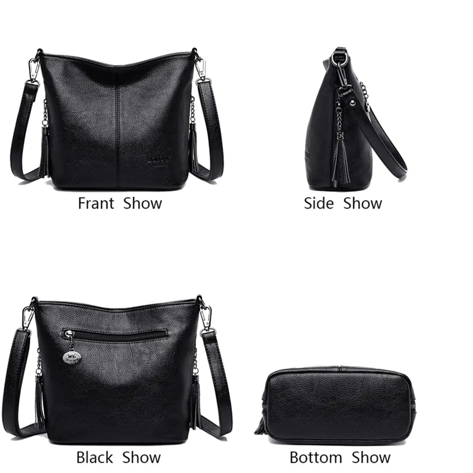 Leather Crossbody Shoulder Bags for Women