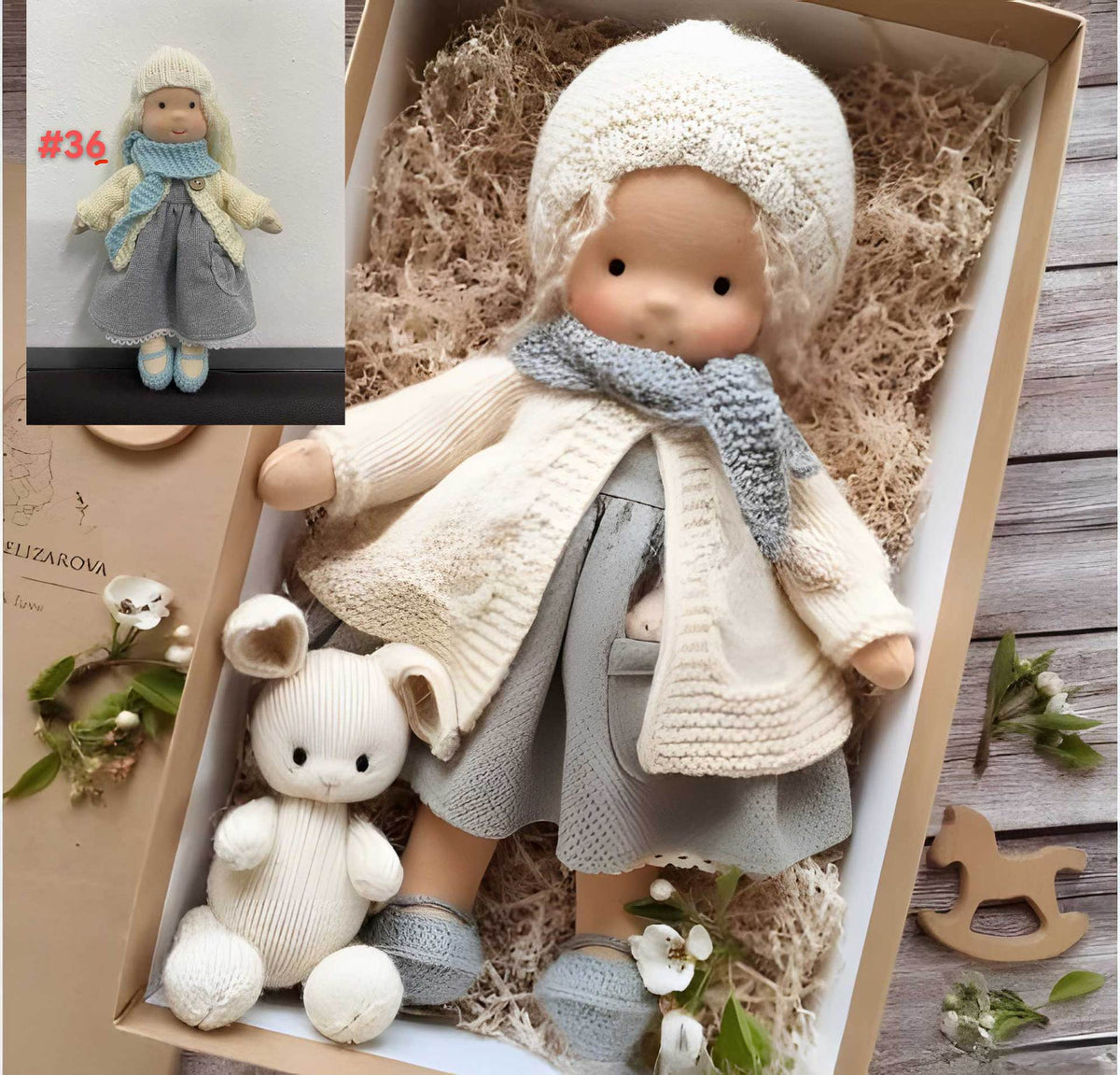 Mini Dress-Up Doll Gift Box Set